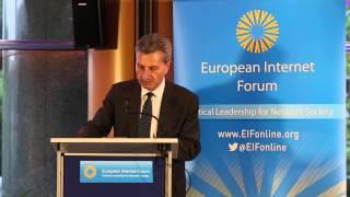 Günther Oettinger, EU Commissioner, 'Towards the Digital Union'