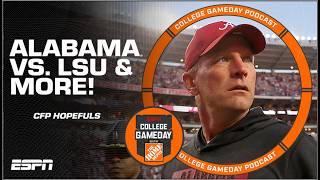 DESPERATION For Alabama, LSU & Ole Miss  + College Football Playoff HOPES! | College GameDay Podcast