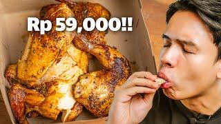 1 ROAST CHICKEN Rp 59 THOUSAND!! HIGH RATING AND ALWAYS CRAZY! IS IT REALLY TASTY?