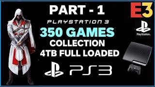 PS3 GAMES COLLECTION || PART 1 || 4TB FULLY LOADED 350 GAMES || TAMIL ||