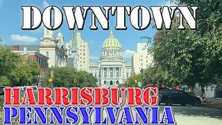 Harrisburg - Pennsylvania - 4K Downtown Drive