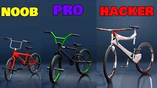 NOOB vs PRO vs HACKER - Touchgrind BMX 2