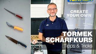 Tipps und Tricks für das Tormek Nass-Schleifsystem | Teil 8 | Tormek Live-Schärfkurs