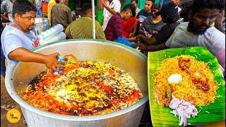 Gundu Bhai Hyderabadi Chicken Dum Biryani Daily 500 Kg Biryani Making Rs. 140/- Only l Madurai Food