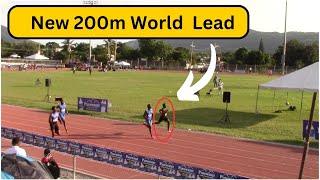 New 200m World Lead  