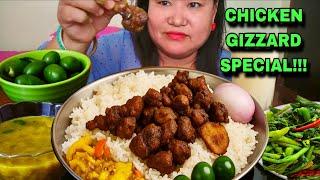 Chicken Gizzard Special with Tama ko Achar , Dalle Khorsani , Musuri Dal and Munta | Mummy's Wish