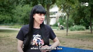 Pregnant Oleksandra runs from war in Ukraine.Her story