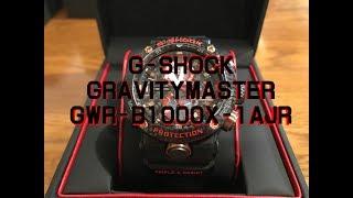 G-SHOCK GRAVITYMASTER GWR-B1000X-1AJR 開封の儀