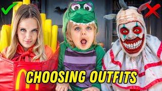 I Let Our TODDLER Choose our Halloween Costumes