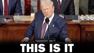 Trump's State Of The Union Without Applause (Supercut)