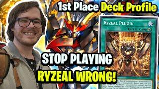 In-Depth Yu-Gi-Oh! 1st Place RYZEAL Deck Profile + Combos | Best Deck Post Crossover Breakers