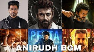 Anirudh Popular BGM ft.Master, Vikram, Rolex, Beast, Petta, Doctor, Vedalam, Maari