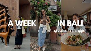 Trying cafes in Canggu, Bali | realistic holiday vacation vlog