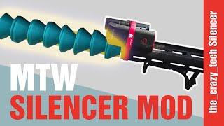 Modded Airsoft (MTW) Suppressor!" - How To Increase Your Accuracy & Distance!