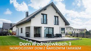 Dom w zdrojówkach 3 – FILM - Wizyta w wygodnym domu z poddaszem użytkowym - ARCHON+ Projekty Domów