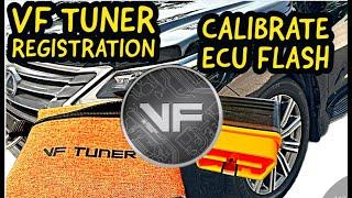 VF Tuner - Calibration ECU File Flash - Setup and Registration - Toyota Lexus LX570 Land Cruiser