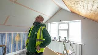 Room in Roof Insulation Eco Funded Timelapse