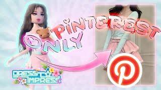 RECREATING **PINTEREST** OUTFITS In Dress To Impress!