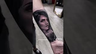 EPIC: When Rodrigo Luiz got his Angelina Jordan tattoo #angelinajordan #reaction #new #tattoo #viral