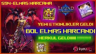 LEGEND ONLİNE REBORN S94-YENİ ETKİNLİKLER VE ELMAS HARCAMAA !!!!