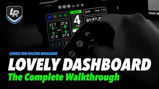 Lovely Dashboard Walkthrough (v1.6.3) - Assetto Corsa Competizione, iRacing, Automobilista, rFactor2