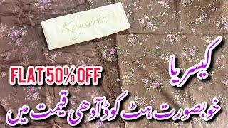 Kayseria Flat 50% Off Sale On Winter & Summer Collection 2024 #kayseria #sale