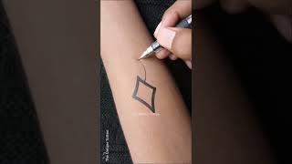 डिजाइनिंग टैटू कैसे बनाये || The Unique Tattoo