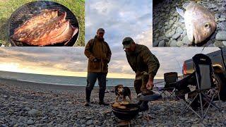 A Fun Overnight Fish & Camp with a View - Smoked Fish & Pies