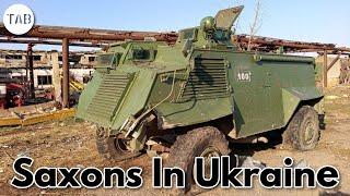 Cold War Saxon APCs in Ukraine