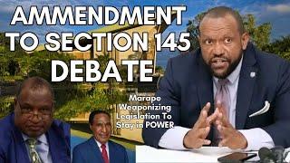 James NOMANE: Deputy O/L Challenges Section 145 Amendment (Debate Over Extending VONC Grace Period)