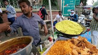 Breakfast Rush In Nagpur | Speed Working Guy Selling Poha | Indian Street Food