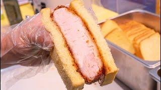 Top 3 Korean Desserts in 2020, Pork Cutlet Sandwich (egg and shrimp sandwich)