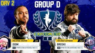 Capcom Cup 11 - Group Stage - Day 2- BROSKI (aki) vs. IDOM (manon)