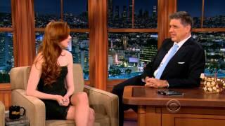 Karen Gillan on the Late Late Show 2012-11-28