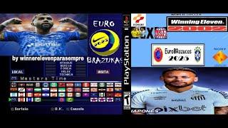 ONLINE WINNING ELEVEN EURO BRAZUCAS PS1 2025 ELTON X PINO