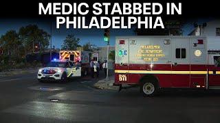 Philadelphia medic stabbed in ambulance by patient: police