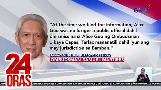 Ombudsman - Mas matimbang ang arrest warrant ng RTC kaysa sa inisyu ng Senado | 24 Oras