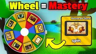 Slap Battles, But A WHEEL Chooses My MASTERY! (Part 2)