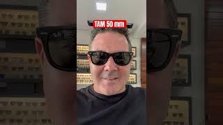 Óculos RayBan Wayfarer 50mm vs 54mm #verbim #viral #shortsvideo #oculosrayban #wayfarer #rayban