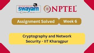 Cryptography and Network Security Week 7 | NPTEL ANSWERS 2025 #nptel2025 #myswayam #nptel