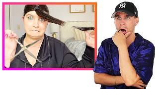 Hairdresser Reacts To Butterfly Cuts (Scary)