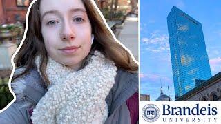 Brandeis University! college core // vlog, city, study, library