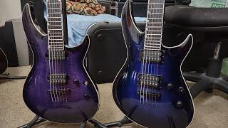 Guitar Review / Comparison - ESP LTD H3-1000FM Vs E-II Horizon 3