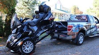 Spyder TV - Part 1 - Rampage Power Lift - Ramps Can Am Spyder