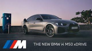 THE NEW BMW i4 M50 xDrive.