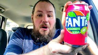 Brandon's Sampler Platter: Fanta, Strawberry & Kiwi Flavor Soda (From Germany)