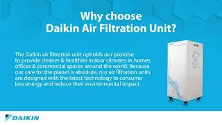 Why choose Daikin  Air Filtration Unit (AFU)?