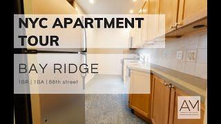 NYC Apartment Tour - 1BR Apartment at 88th st, Bay Ridge, Brooklyn