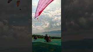 망운산 Tandem take-off paragliding in Korea 서시아빠