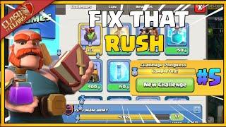 coc fix that rush series | how to max th 15 rush base | best farming tips to max base in coc